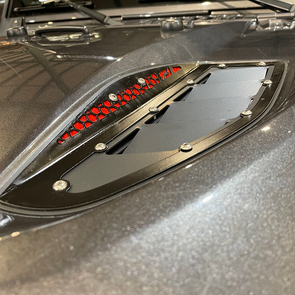 Motobilt Hood Vent Hood Vent Kit for 10th Anniversary Jeep JK Rubicon Motobilt - MB5541