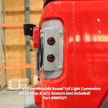 Load image into Gallery viewer, Jeep Side Marker/Fender Lights 3/4 Inch Red Lens LED 2 Pack Motobilt