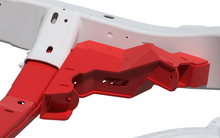Load image into Gallery viewer, 4 Link Front Suspension Brackets With Transmission Crossmember For 07-11 Jeep JKU Bare Steel Motobilt
