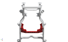 Load image into Gallery viewer, 4 Link Front Suspension Brackets With Transmission Crossmember For 07-11 Jeep JKU Bare Steel Motobilt