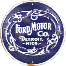 Load image into Gallery viewer, Metal Sign - Ford Motor Company Vintage Logo