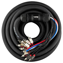 Load image into Gallery viewer, Snake, Medusa 10 Channel RCA and 4 x 12GA OFC Power Wire 50 Feet
