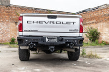 Load image into Gallery viewer, Freedom Rear Bumper For 2020-2026 Silverado/Sierra 2500/3500 HD Sensor Cutouts Texture Black Powdercoat Bodyguard Bumpers