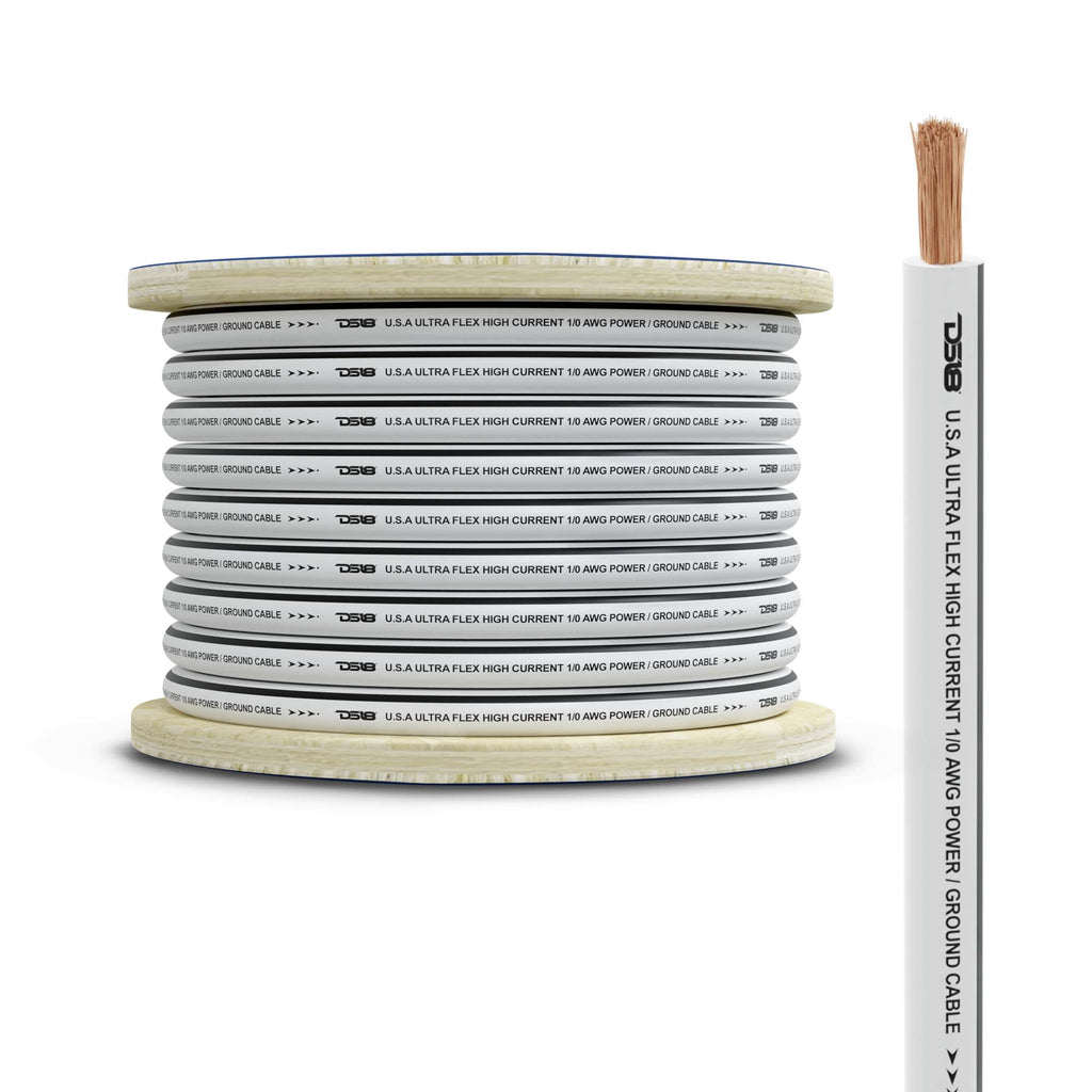 0-GA Marine Grade Tinned 100% Copper OFC Ground Wire -25 Feet