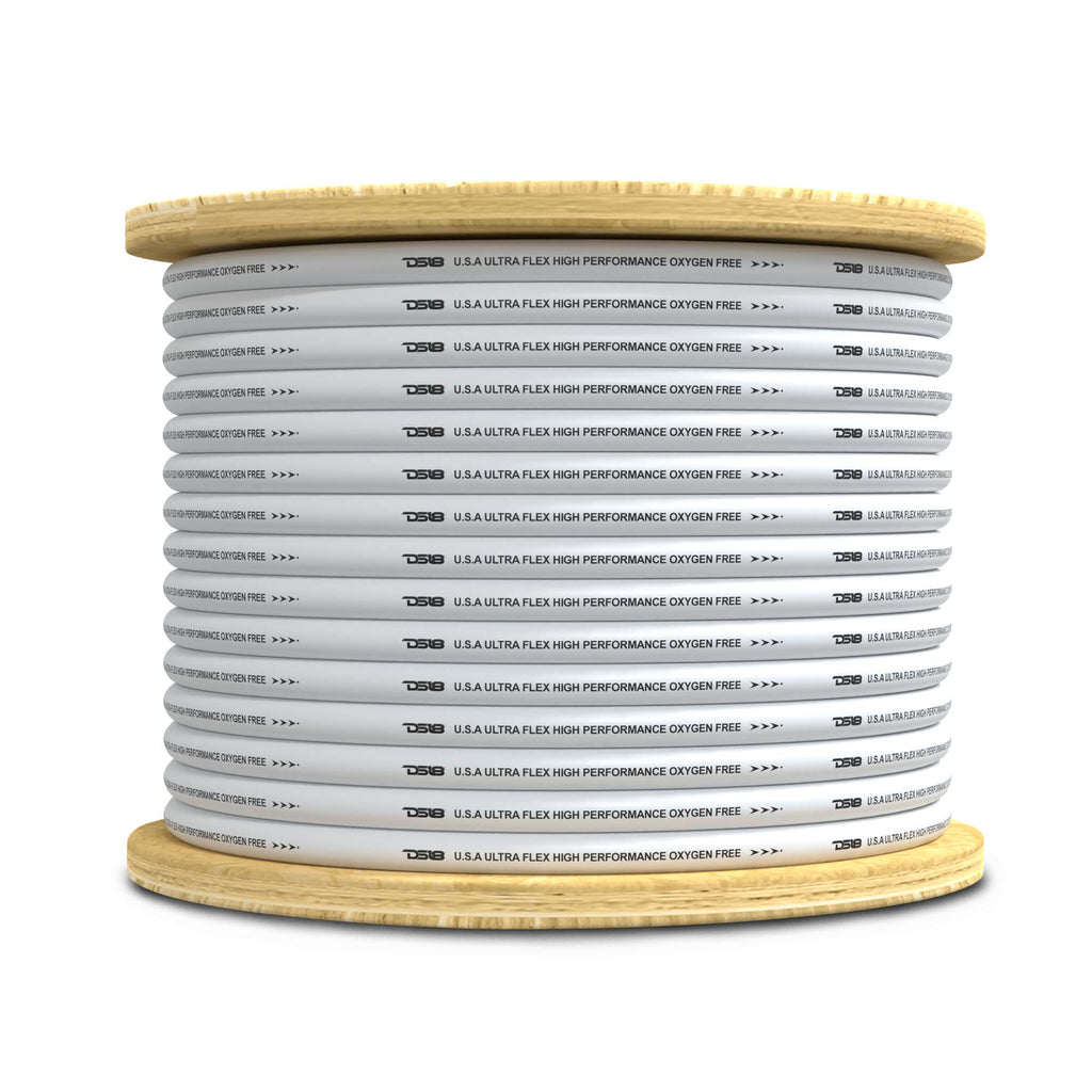 Marine Tinned OFC 18-GA Rgb Wires with 12-GA Speaker Wires 100 Feet