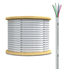 Load image into Gallery viewer, Marine Tinned OFC 18-GA Rgb Wires with 12-GA Speaker Wires 100 Feet
