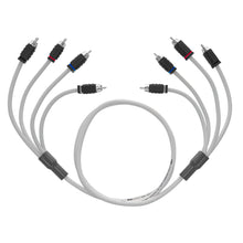 Load image into Gallery viewer, RCA Marine Grade Tinned 100% Copper OFC 6 Feet / 4 Channel - WHITE