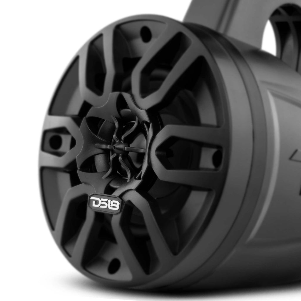 MP 4" Wakeboard Tower Speakers 50 Watts Rms -Black