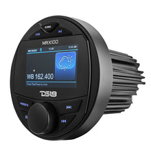 Load image into Gallery viewer, Marine and Powersports Headunit 3" Color TFT screen , 2 Zones, 4 volts Output, BT, RDS 4 X 50 Watts