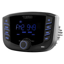 Load image into Gallery viewer, Marine and Powersports Headunit 3" LCD screen , 2 Zones, 4 volts Output, BT, RDS 4X50 Watts