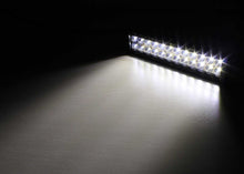 Load image into Gallery viewer, Quake LED Light Bar 14 Inch LED Light Bar Dual Row 72 Watt Combo White/Green Magma Series - QUDG396