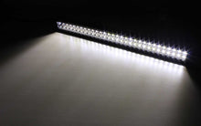 Load image into Gallery viewer, Quake LED Light Bar 32 Inch LED Light Bar Dual Row 180 Watt Combo White/Red Magma Series - QUDR023