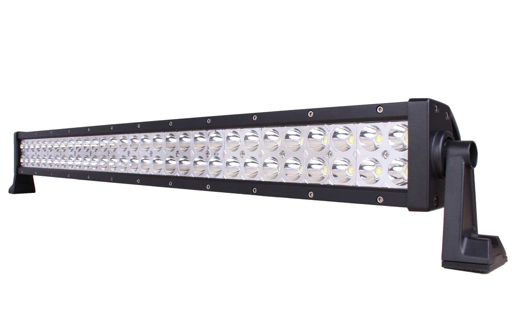 Quake LED Light Bar 32 Inch LED Light Bar Dual Row 180 Watt Combo White/Amber Magma Series - QUDA016