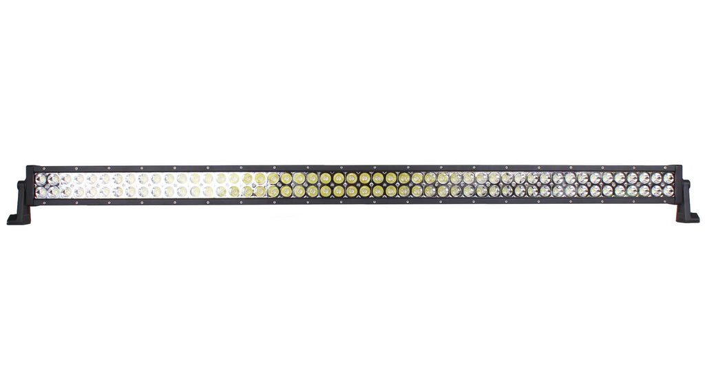 Quake LED Light Bar 52 Inch LED Light Bar Dual Row 300 Watt Combo White/Red Magma Series - QUDR025