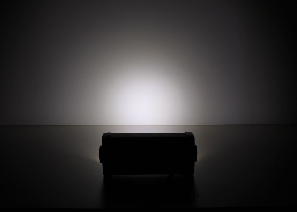 Quake LED Light Bar 8 Inch LED Light Bar Dual Row 36 Watt Combo White/Red Magma Series - QUDR007
