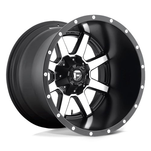 Fuel Off-Road Wheel D537 20X12 6X135/5.5 MT-BLK-MACH -44MM - D53720209847