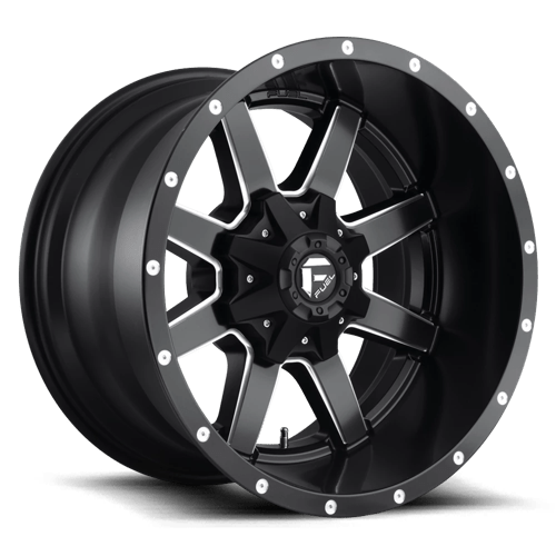 Fuel Off-Road Wheel D538 22X12 8X180 MT-BLK-MIL -44MM - D53822201847