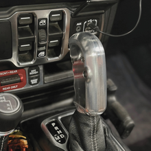 Load image into Gallery viewer, CMM Offroad billet shifter handle detail — available from Offroad Trading Company