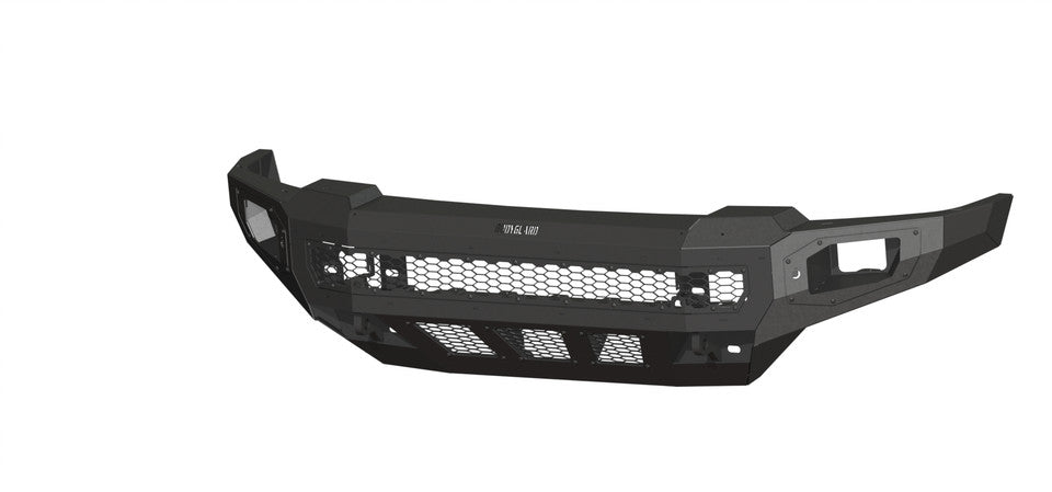 Freedom Front Bumper Base For 2023-2026 Ford F250/F350 Superduty Non-winch Sensor Cutouts Texture Black Powdercoat Bodyguard Bumpers