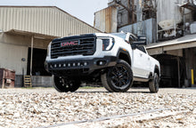 Load image into Gallery viewer, Freedom Front Bumper Base For 2024-2026 Sierra 2500/3500 HD Non-winch Sensor Cutouts Texture Black Powdercoat Bodyguard Bumpers