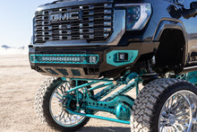 Load image into Gallery viewer, Freedom Front Bumper Base For 2024-2026 Sierra 2500/3500 HD Non-winch Sensor Cutouts Texture Black Powdercoat Bodyguard Bumpers