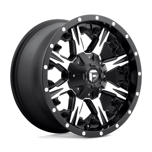 Fuel Off-Road Wheel D541 22X12 5X5.5/150 MT-BLK-MACH -44MM - D54122207047