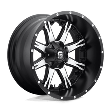Load image into Gallery viewer, Fuel Off-Road Wheel D541 22X12 6X135/5.5 MT-BLK-MACH -44MM - D54122209847