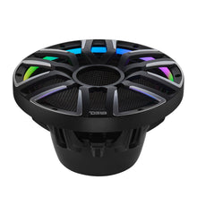 Load image into Gallery viewer, 12" Neodymium Marine &amp; Powersport Subwoofer with Digital LED Lights and Carbon Fiber Cone | 800W RMS 4-Ohm