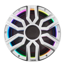Load image into Gallery viewer, 12" Neodymium Marine &amp; Powersport Subwoofer with Digital LED Lights and Carbon Fiber Cone | 800W RMS 4-Ohm