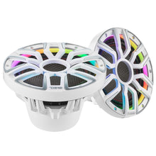 Load image into Gallery viewer, 12" Neodymium Marine &amp; Powersport Subwoofer with Digital LED Lights and Carbon Fiber Cone | 800W RMS 4-Ohm