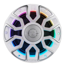Load image into Gallery viewer, 6.5” Marine Coaxial Speaker With Kevlar Cone, Bullet Tweeter, Neodymium Magnet, and Digital LED Lights | 200W RMS 4-Ohm