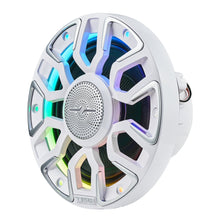 Load image into Gallery viewer, 6.5” Marine Coaxial Speaker With Kevlar Cone, Bullet Tweeter, Neodymium Magnet, and Digital LED Lights | 200W RMS 4-Ohm