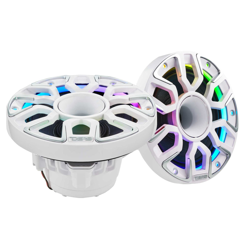 6.5” Marine Grade Hybrid Coaxial Speaker With Neodymium Magnet, Kevlar Cone, and Compression Driver | 200W RMS 4-Ohm
