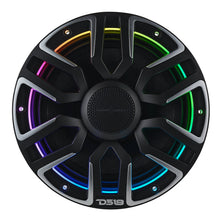 Load image into Gallery viewer, 8” Marine Coaxial Speaker With Kevlar Cone, Bullet Tweeter, Neodymium Magnet, and Digital LED Lights | 200W RMS 4-Ohm
