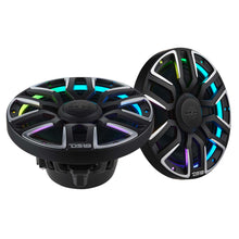 Load image into Gallery viewer, 8” Marine Coaxial Speaker With Kevlar Cone, Bullet Tweeter, Neodymium Magnet, and Digital LED Lights | 200W RMS 4-Ohm