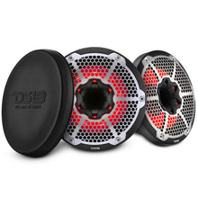 Load image into Gallery viewer, 10” Marine 2-Way Hybrid Speaker with RGB LED, Compression Driver and Neodymium Magnet | 450W RMS 4-Ohm