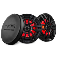 Load image into Gallery viewer, NXL 6.5" 2-Way Coaxial Marine Speaker with LED RGB Lights | 100W RMS 4-Ohm