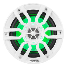 Load image into Gallery viewer, NXL 6.5" 2-Way Coaxial Marine Speaker with LED RGB Lights | 100W RMS 4-Ohm