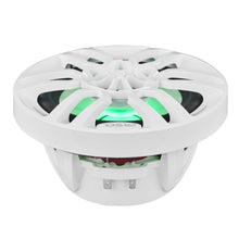 Load image into Gallery viewer, NXL 6.5" 2-Way Coaxial Marine Speaker with LED RGB Lights | 100W RMS 4-Ohm