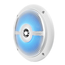 Load image into Gallery viewer, NXL 6.5" 2-Way Coaxial Marine Shallow Speaker With LED RGB Lights 25 Watts Rms 4-Ohm