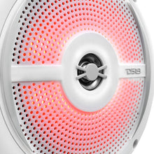 Load image into Gallery viewer, NXL 6.5" 2-Way Coaxial Marine Shallow Speaker With LED RGB Lights 25 Watts Rms 4-Ohm