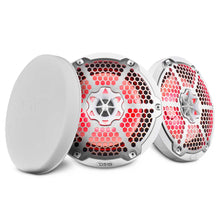 Load image into Gallery viewer, NXL 8" 2-Way Coaxial Marine Speaker With LED RGB Lights 125 Watts Rms 4-Ohm