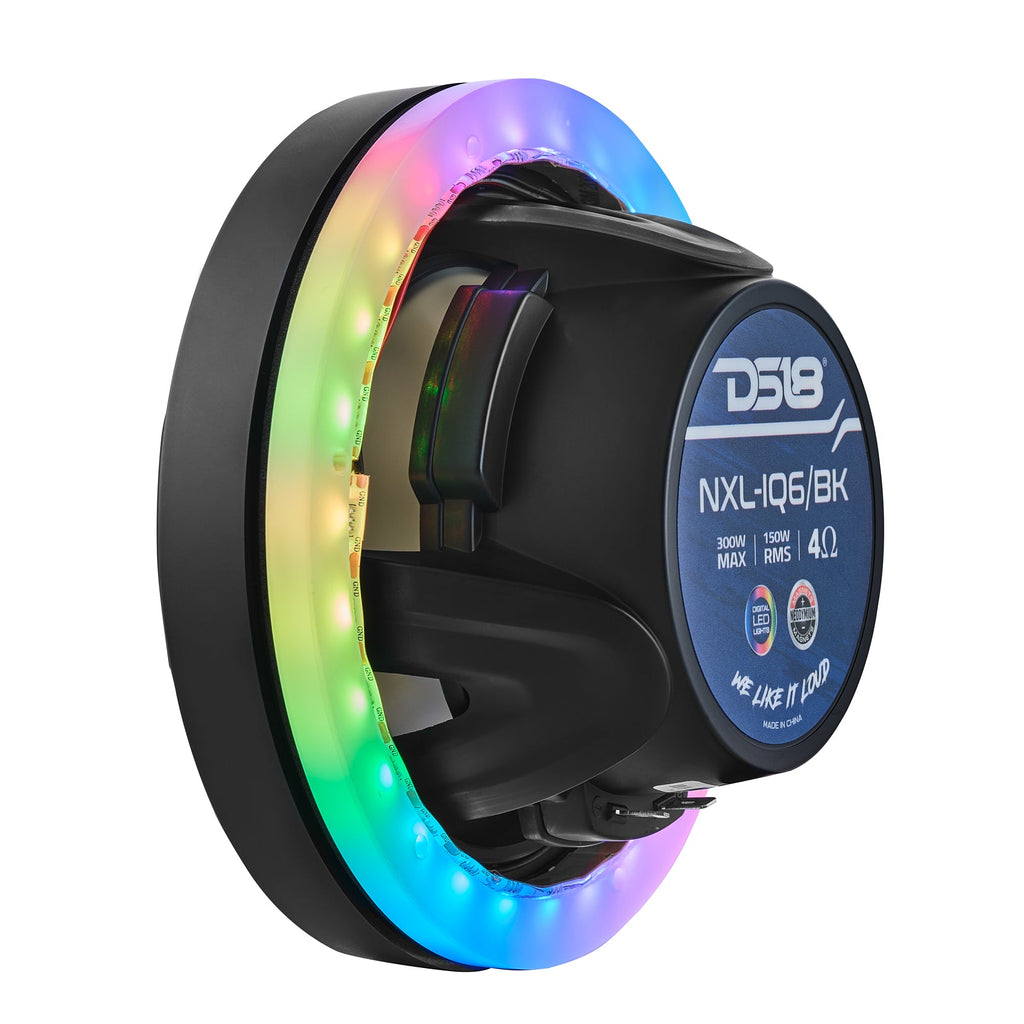 6.5" Digital LED Ring for Marine and Powersporst Speakers and Towers