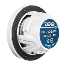 Load image into Gallery viewer, NXL 6.5" 2-Way Coaxial Marine Speaker with Bullet Tweeter and Digital Led Lights | 150W RMS 4-Ohm
