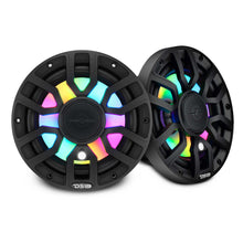 Load image into Gallery viewer, NXL 7.7” 2-Way Coaxial Marine Speaker with Bullet Tweeter, Digital LED Lights &amp; White Deck LED | 175W RMS 4-Ohm