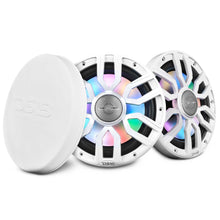 Load image into Gallery viewer, NXL 8" 2-Way Coaxial Marine Speaker with Bullet Tweeter and Digital Led Lights | 175W RMS 4-Ohm