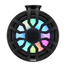 Load image into Gallery viewer, 8" NXL-iQ Marine Short Tower Coaxial Speakers with Digital LED Lights, 175W RMS, 350W Max, 4-Ohm