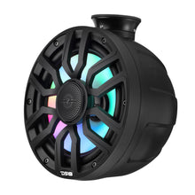 Load image into Gallery viewer, 8" NXL-iQ Marine Short Tower Coaxial Speakers with Digital LED Lights, 175W RMS, 350W Max, 4-Ohm