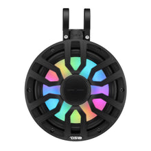 Load image into Gallery viewer, 8" NXL-iQ Marine Short Tower Coaxial Speakers with Digital LED Lights, 175W RMS, 350W Max, 4-Ohm