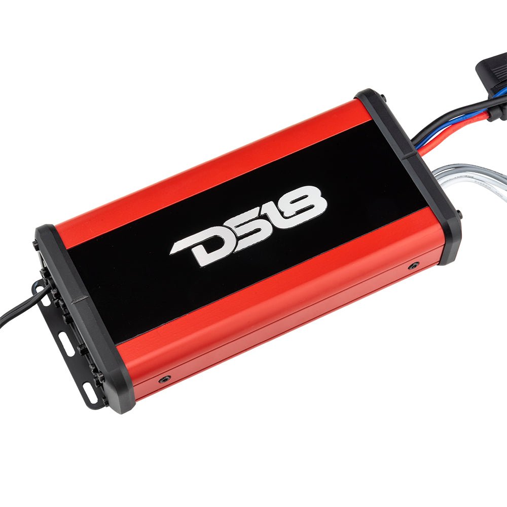 Extreme Sound System for Jet Skis - Loaded with 2 x 8" Coaxial Marine Speakers with RGB LED Lights